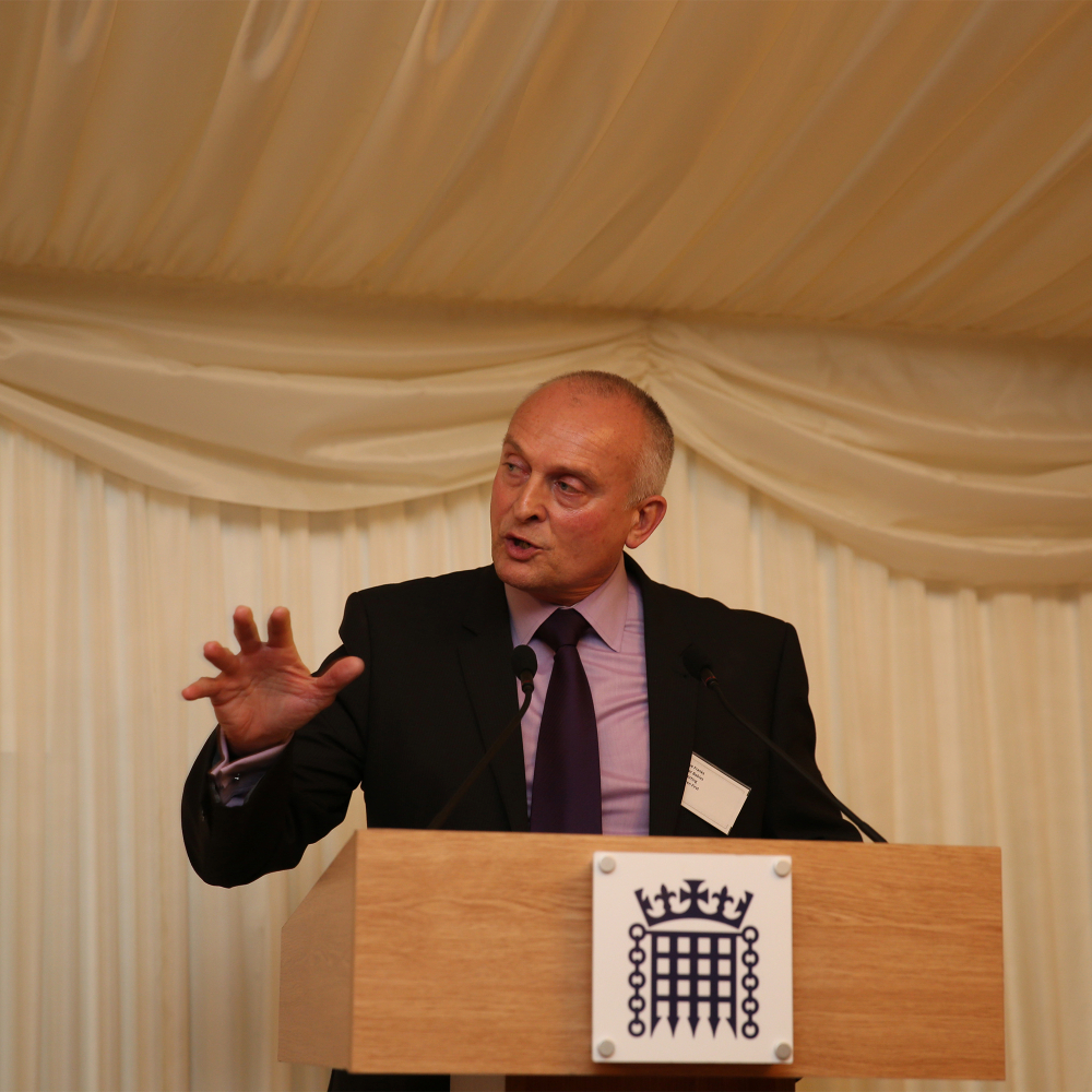 steve franks presenting for the childrens alliance