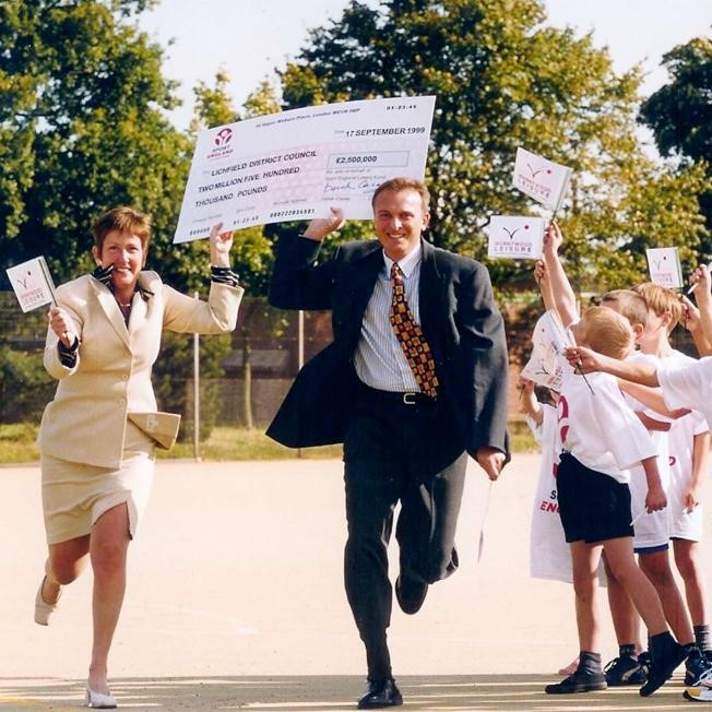 steve franks lichfield district council donation