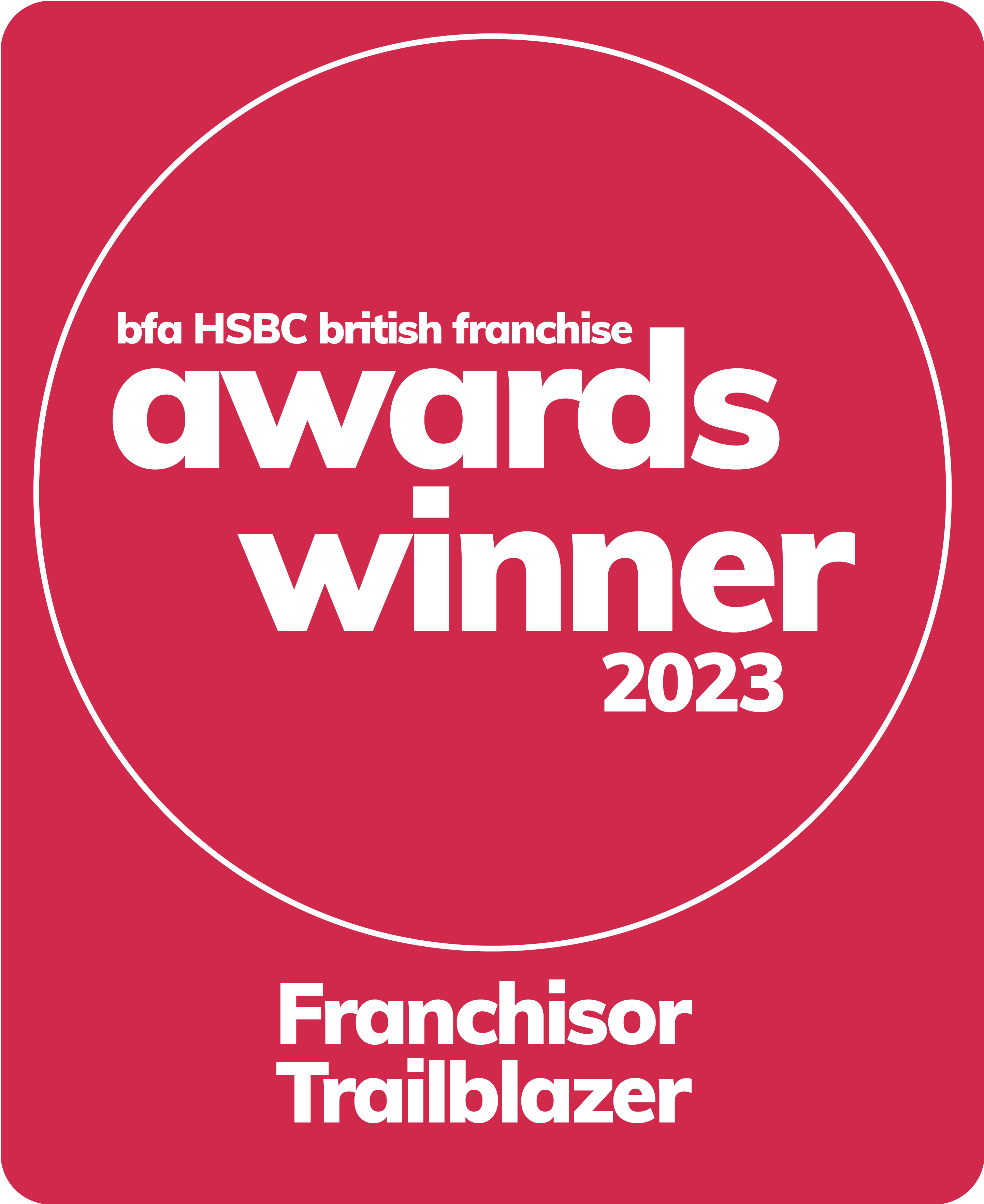 bfa awards franshisor trailblazer winner