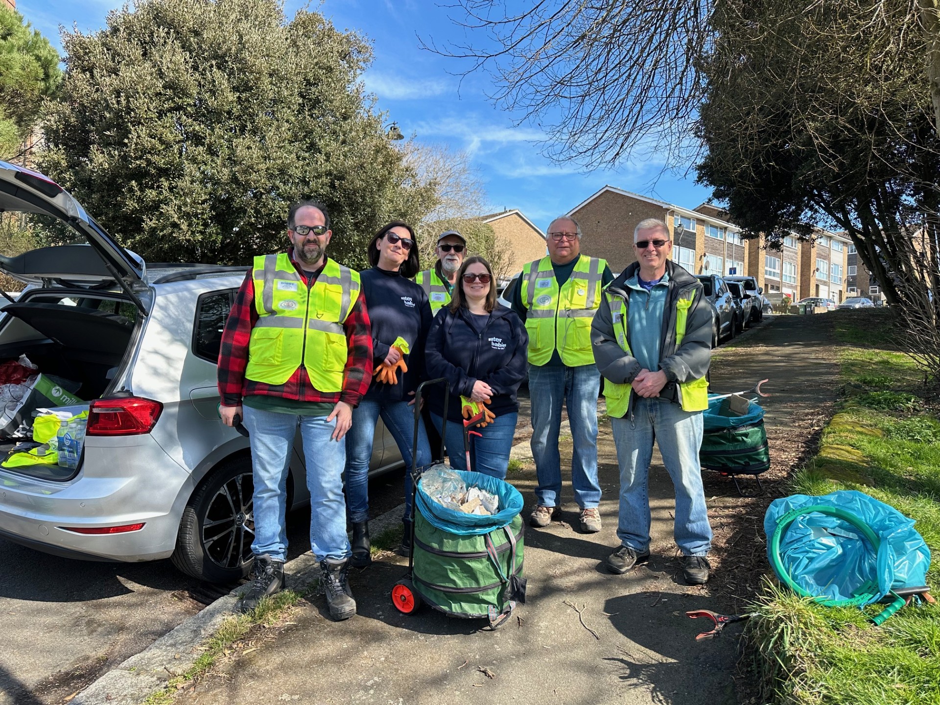 water babies franchise from tunbridge wells litter picking