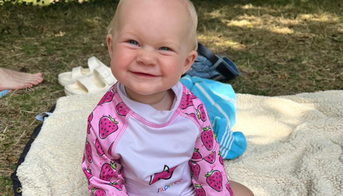 Baby Swimming With Slipfree